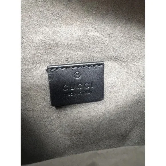 Gucci GG supreme monogram Canvas front pocket Fanny pack shoulder Belt bag - Picture 5 of 7